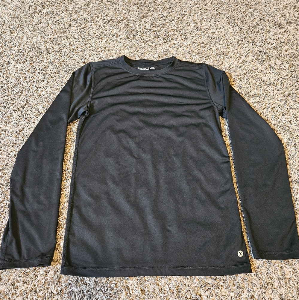 Crew Neck Long Sleeve Athletic Tee